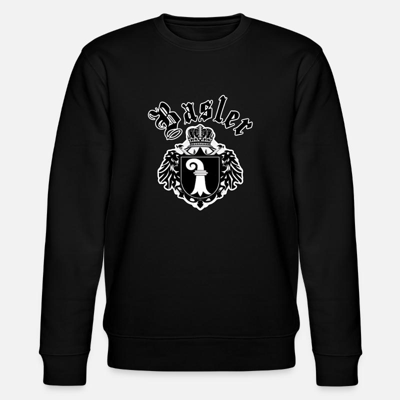 Basler wappen - Stanley/Stella Unisex Bio-Sweatshirt CHANGER  - Schwarz