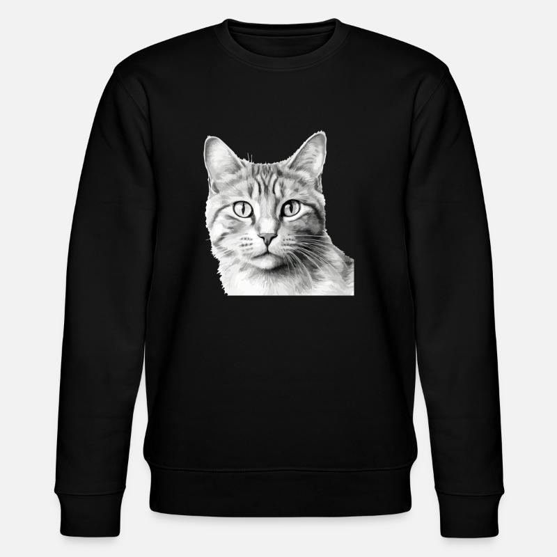Bli le chat - Sweat bio CHANGER Stanley/Stella Unisexe - noir