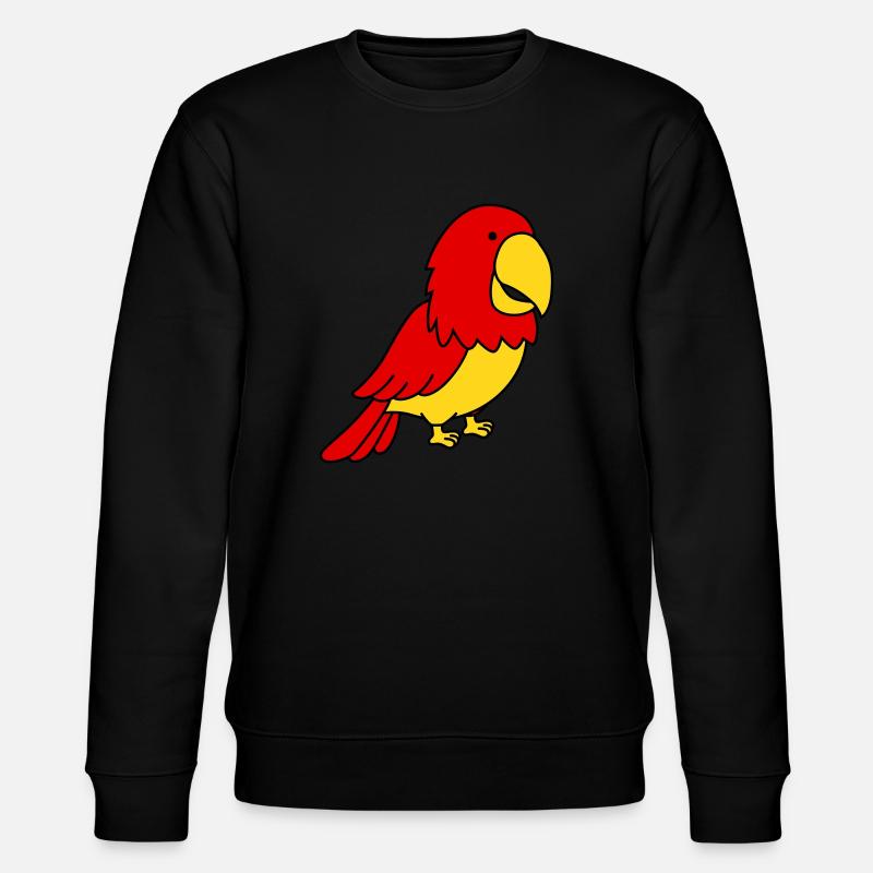 perroquet - Sweat bio CHANGER Stanley/Stella Unisexe - noir