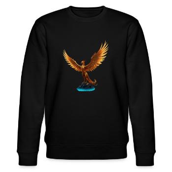 Chic - Stanley/Stella CHANGER Unisex Organic Sweatshirt - black - Front - Nik (191cm) & Marisol (170cm)