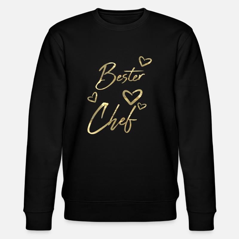 Bester Chef - Stanley/Stella Unisex Bio-Sweatshirt CHANGER  - Schwarz