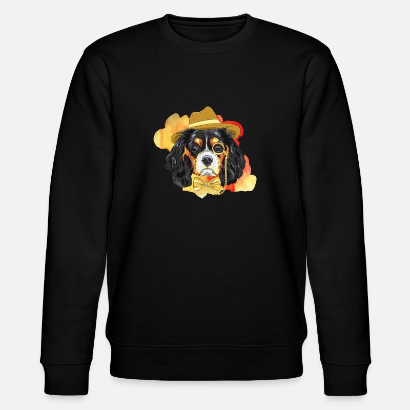 Dog original design - Stanley/Stella CHANGER Unisex Organic Sweatshirt - black