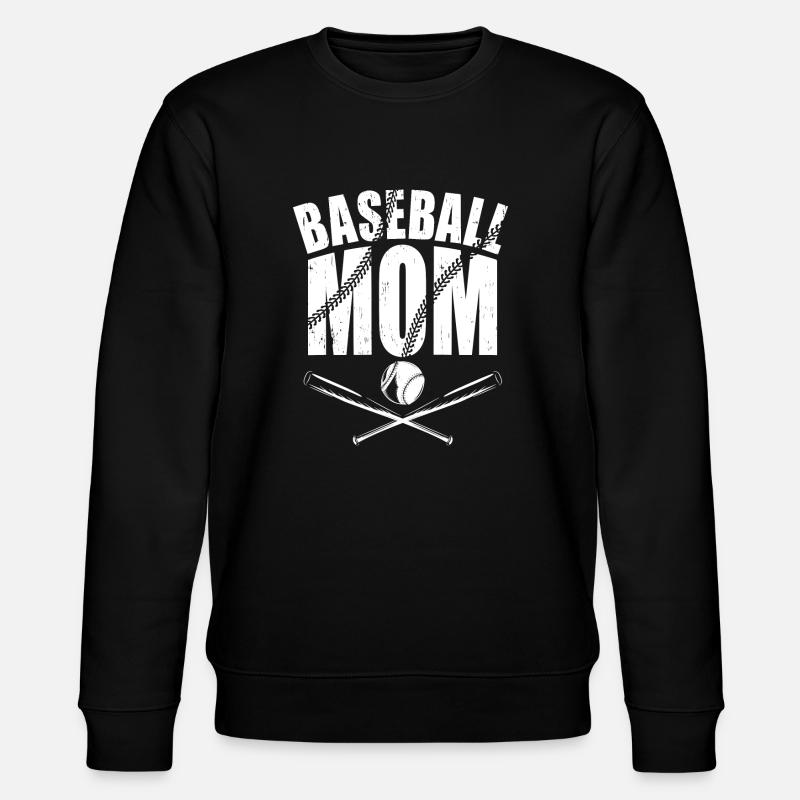 Maman de baseball - Sweat bio CHANGER Stanley/Stella Unisexe - noir