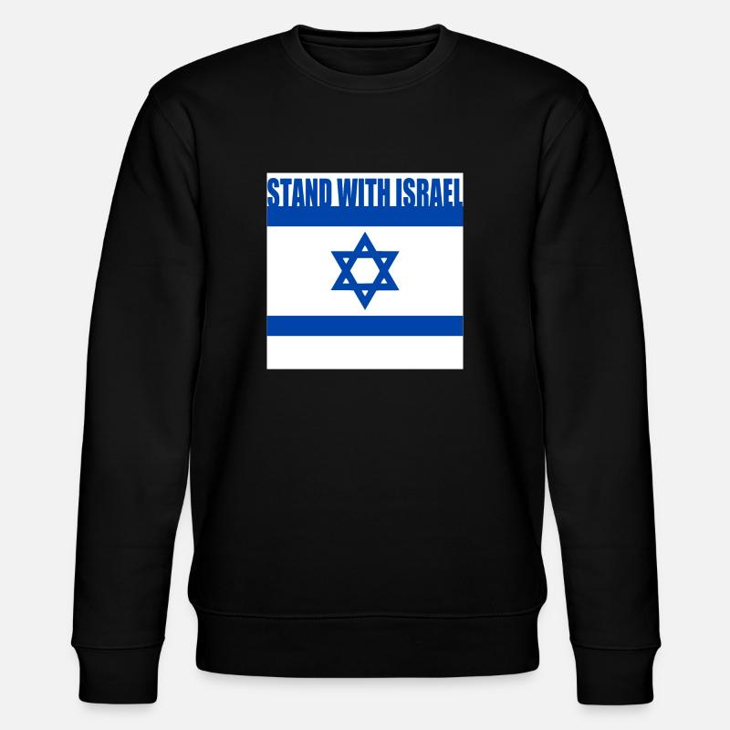 Stand with israel - Sweat bio CHANGER Stanley/Stella Unisexe - noir