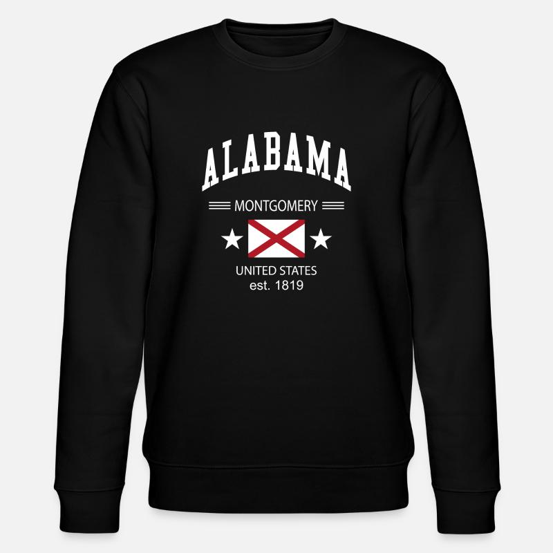 Alabama - Stanley/Stella Unisex Bio-Sweatshirt CHANGER  - Schwarz