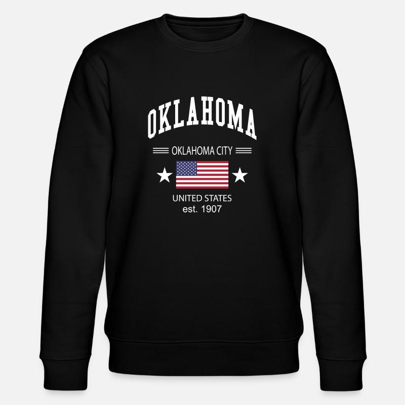 Oklahoma - Sweat bio CHANGER Stanley/Stella Unisexe - noir