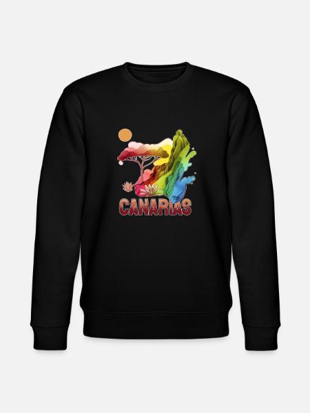 POTPOURRI CANARIO Nº1 - Stanley/Stella Unisex Bio-Sweatshirt CHANGER - Schwarz