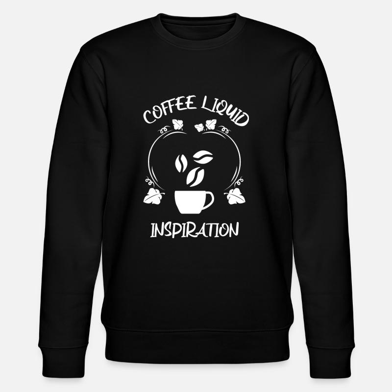 Café Espresso Café - Sweat bio CHANGER Stanley/Stella Unisexe - noir