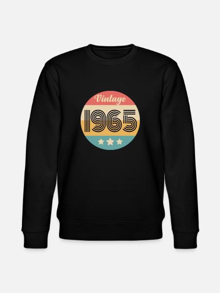 millésime 1965 - Sweat bio CHANGER Stanley/Stella Unisexe - noir