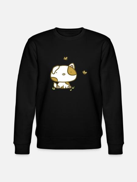 Cute dog - Stanley/Stella CHANGER Unisex Organic Sweatshirt - black