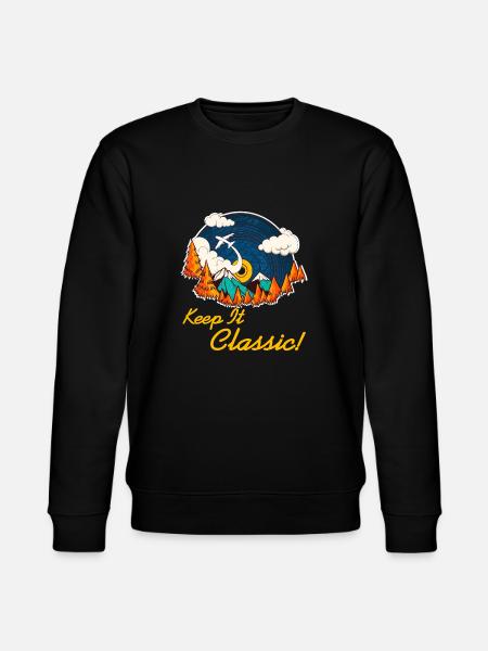 Keep it Classic Schallplatten - Stanley/Stella Unisex Bio-Sweatshirt CHANGER - Schwarz