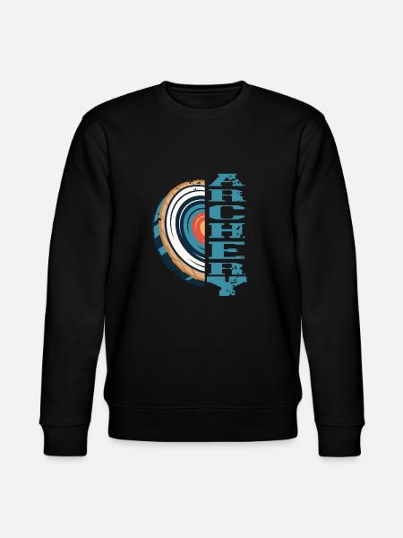Archery Bogenschießen - Stanley/Stella CHANGER Unisex Organic Sweatshirt - black