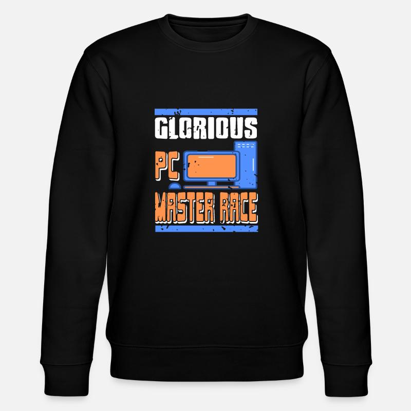 Glorieuse course PC Master - Sweat bio CHANGER Stanley/Stella Unisexe - noir
