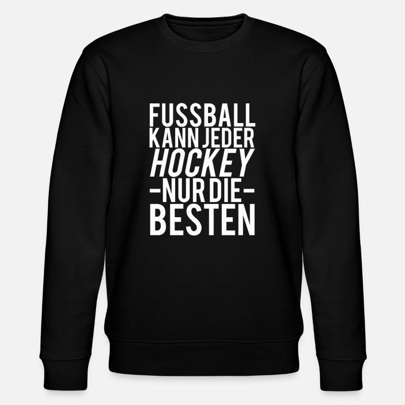 Hockey - Stanley/Stella Unisex Bio-Sweatshirt CHANGER  - Schwarz