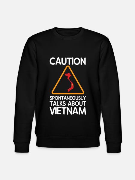Vietnam - Stanley/Stella Unisex Bio-Sweatshirt CHANGER - Schwarz