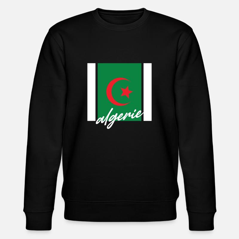 Algerie - Stanley/Stella Unisex Bio-Sweatshirt CHANGER - Schwarz
