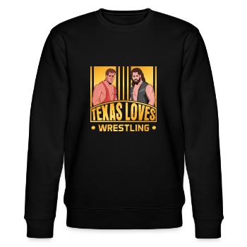 Conception de lutte au Texas pour les fiers fans du Texas - Sweat bio CHANGER Stanley/Stella Unisexe - noir - Devant - Nik (191cm) & Marisol (170cm)