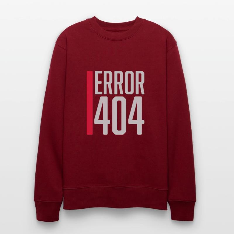 Fehler Code Error 404 Stanley/Stella Unisex Bio-Sweatshirt CHANGER 