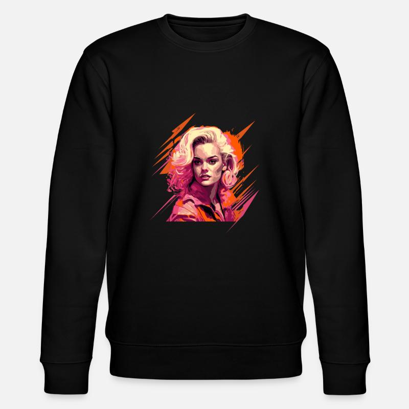 Glamour garantiert Maryline Style - Stanley/Stella Unisex Bio-Sweatshirt CHANGER - Schwarz
