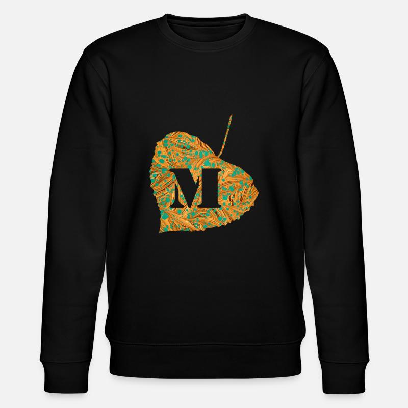 Feuille E 95 m - Sweat bio CHANGER Stanley/Stella Unisexe - noir