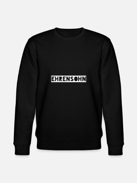 Ehrensohn - Stanley/Stella Unisex Bio-Sweatshirt CHANGER  - Schwarz