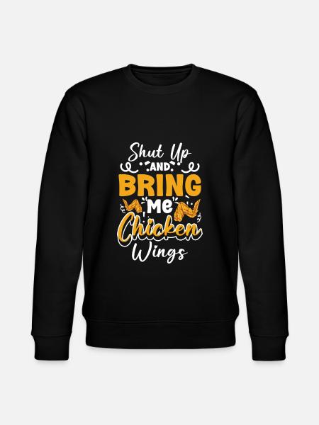 Buffet Repas Mets délicats - Sweat bio CHANGER Stanley/Stella Unisexe - noir