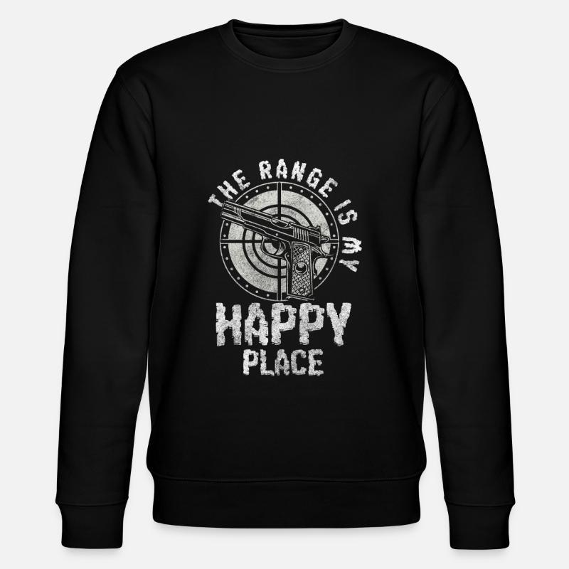 Waffen Gewehr Krieg - Stanley/Stella Unisex Bio-Sweatshirt CHANGER - Schwarz