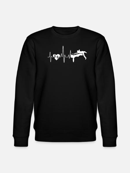 Billard Billard Heartbeat - Sweat bio CHANGER Stanley/Stella Unisexe - noir