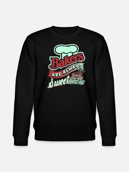 Bakers Are Always Sweet - Stanley/Stella CHANGER Unisex Organic Sweatshirt - black