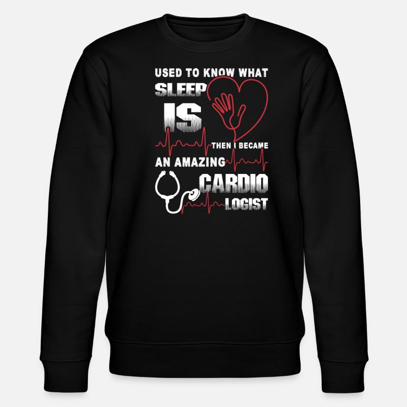 Cardiologist Amazing Cardiologist - Stanley/Stella CHANGER Unisex Organic Sweatshirt - black