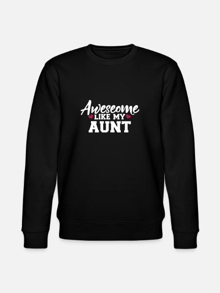 aunt - Stanley/Stella CHANGER Unisex Organic Sweatshirt - black