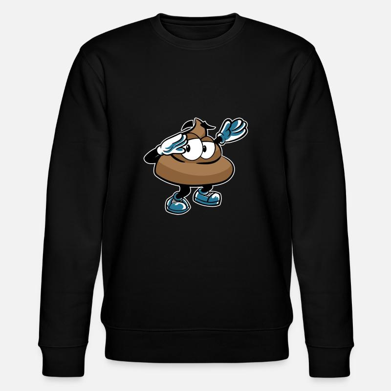 DABBING POOP KACKE DAB - Sweat bio CHANGER Stanley/Stella Unisexe - noir