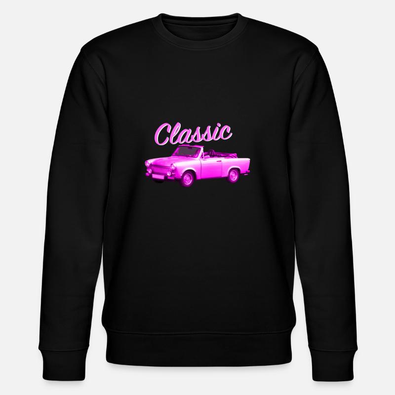 Classic Trabbi pink - Stanley/Stella Unisex Bio-Sweatshirt CHANGER  - Schwarz