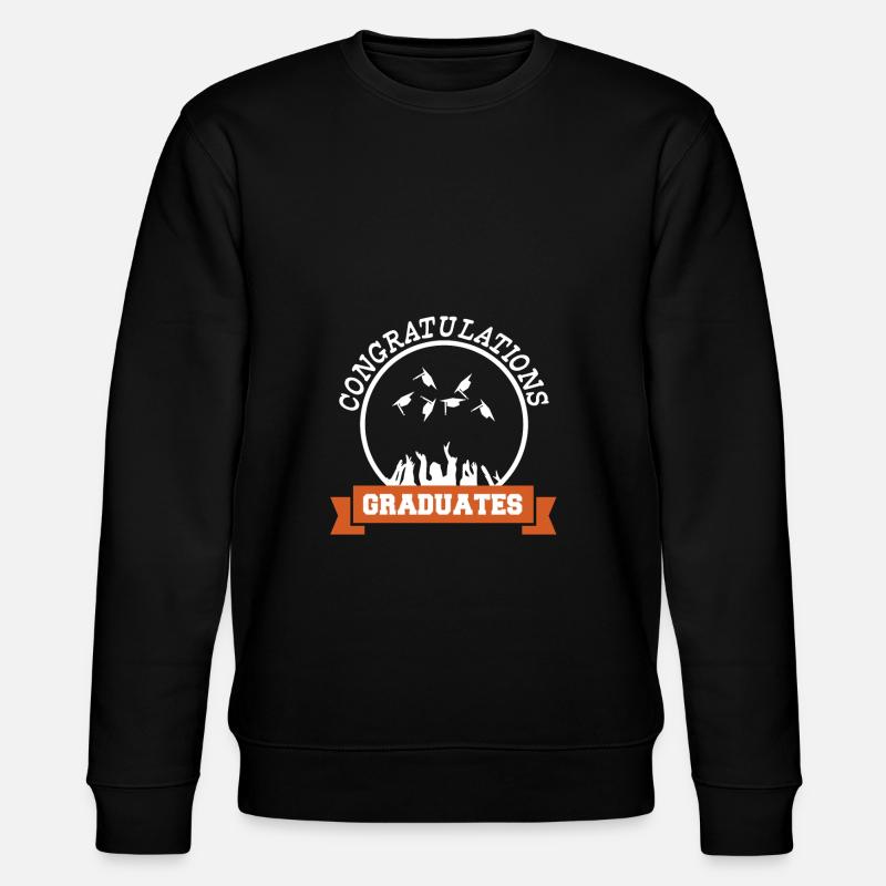 Graduates - Absolventen - Stanley/Stella Unisex Bio-Sweatshirt CHANGER - Schwarz
