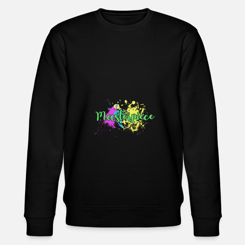 Painter masterpiece - Painter's masterpiece - Stanley/Stella CHANGER Unisex Organic Sweatshirt - black