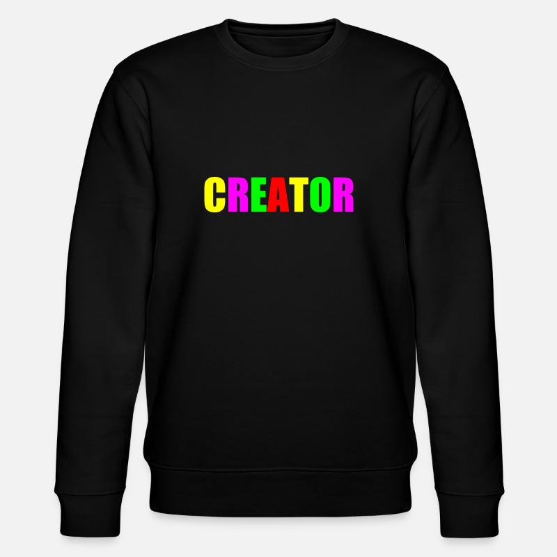 Creator - Stanley/Stella CHANGER Unisex Organic Sweatshirt - black