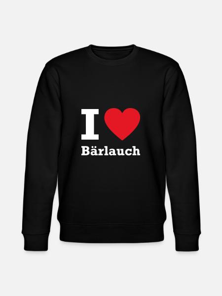 Bärlauch - Stanley/Stella Unisex Bio-Sweatshirt CHANGER  - Schwarz