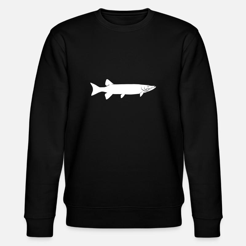 Hecht - Stanley/Stella Unisex Bio-Sweatshirt CHANGER - Schwarz