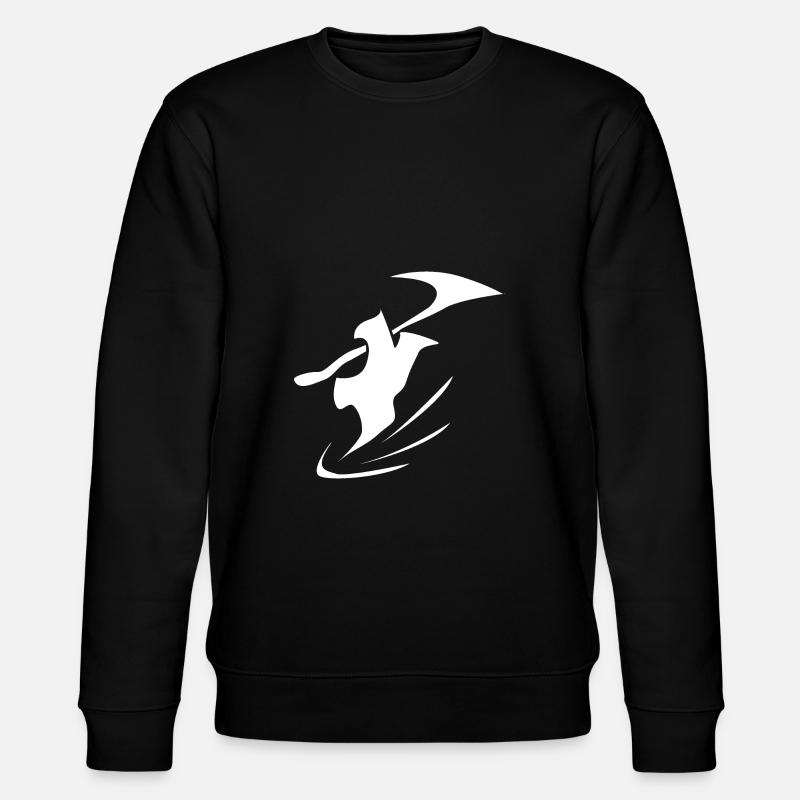 Sensenmann - Stanley/Stella Unisex Bio-Sweatshirt CHANGER  - Schwarz
