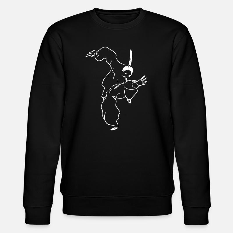 Combattant de kungfu - Sweat bio CHANGER Stanley/Stella Unisexe - noir