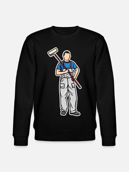 Little painter - Stanley/Stella CHANGER Unisex Organic Sweatshirt - black