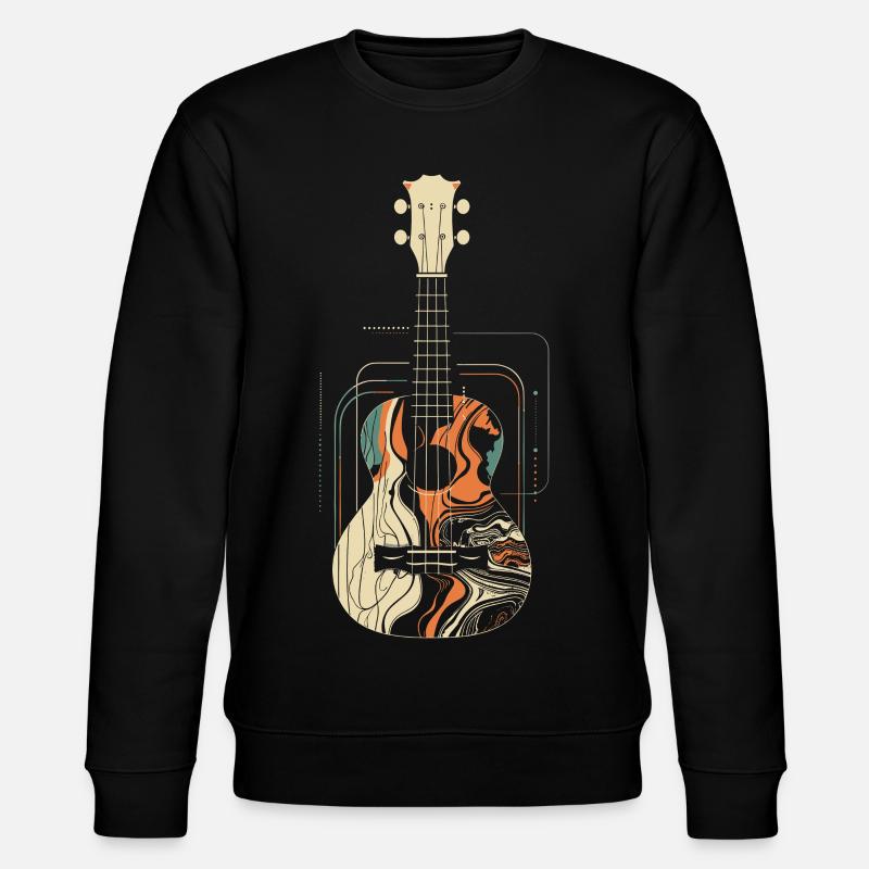 Graphiques Ukulele - Sweat bio CHANGER Stanley/Stella Unisexe - noir