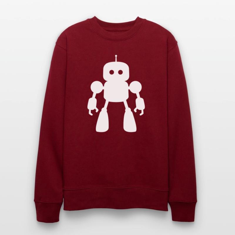 Robots – Artificial Intelligence Sci-Fi Design Stanley/Stella CHANGER Unisex Organic Sweatshirt