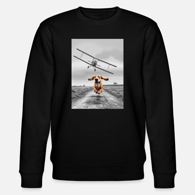North by Northwest - Stanley/Stella Unisex Bio-Sweatshirt CHANGER - Schwarz