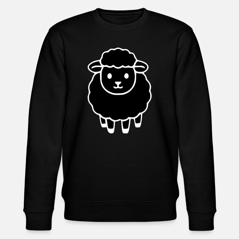 Mouton noir - Sweat bio CHANGER Stanley/Stella Unisexe - noir