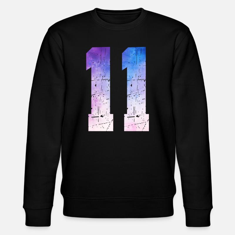 Issue 11 – 11th Anniversary Gift - Stanley/Stella CHANGER Unisex Organic Sweatshirt - black