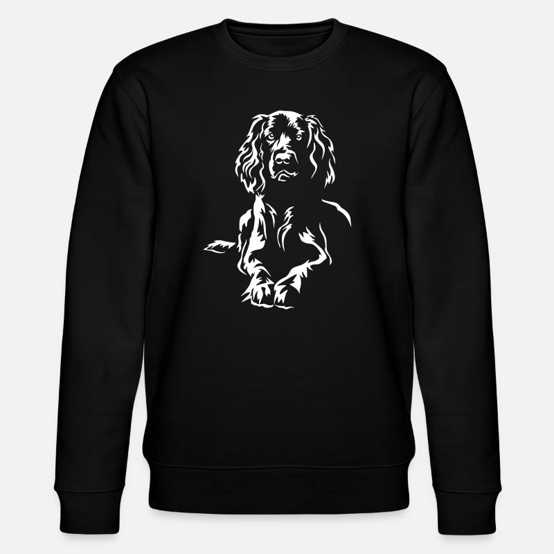 Field Spaniel "Black Edition" - Stanley/Stella CHANGER Unisex Organic Sweatshirt - black