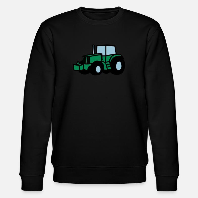 Traktor - Stanley/Stella Unisex Bio-Sweatshirt CHANGER  - Schwarz