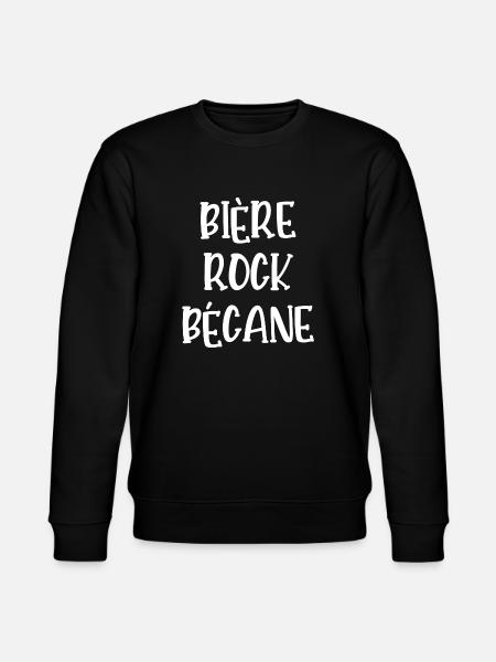 bière rock bécane - Sweat bio CHANGER Stanley/Stella Unisexe - noir