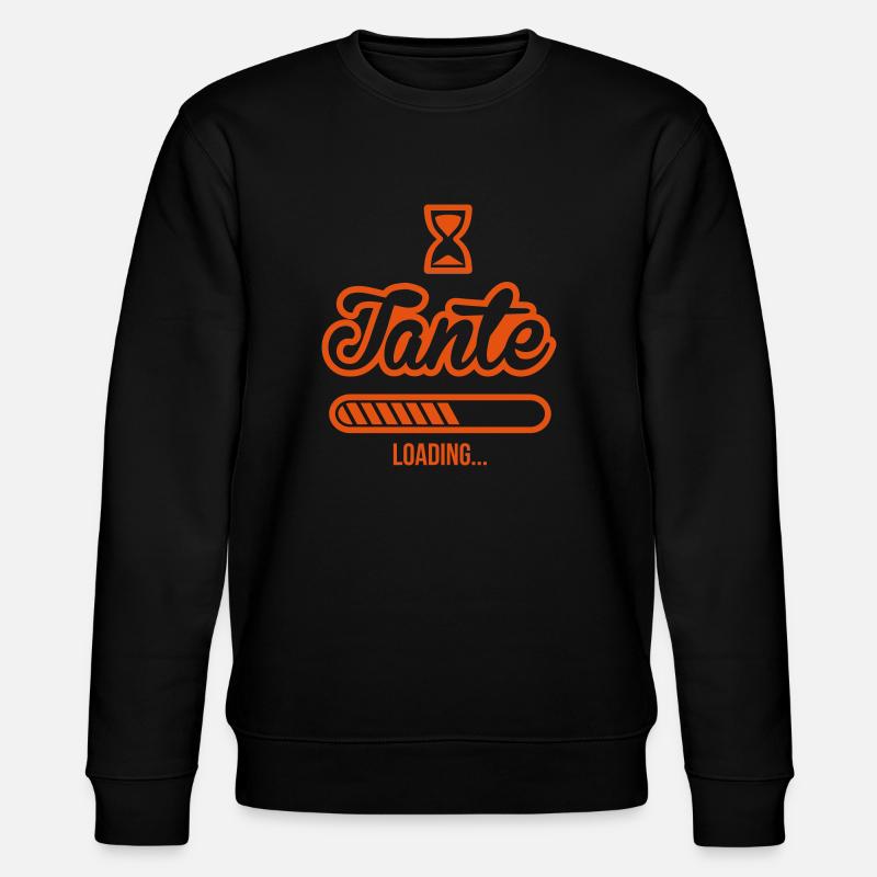 Tante Loading - Stanley/Stella Unisex Bio-Sweatshirt CHANGER  - Schwarz